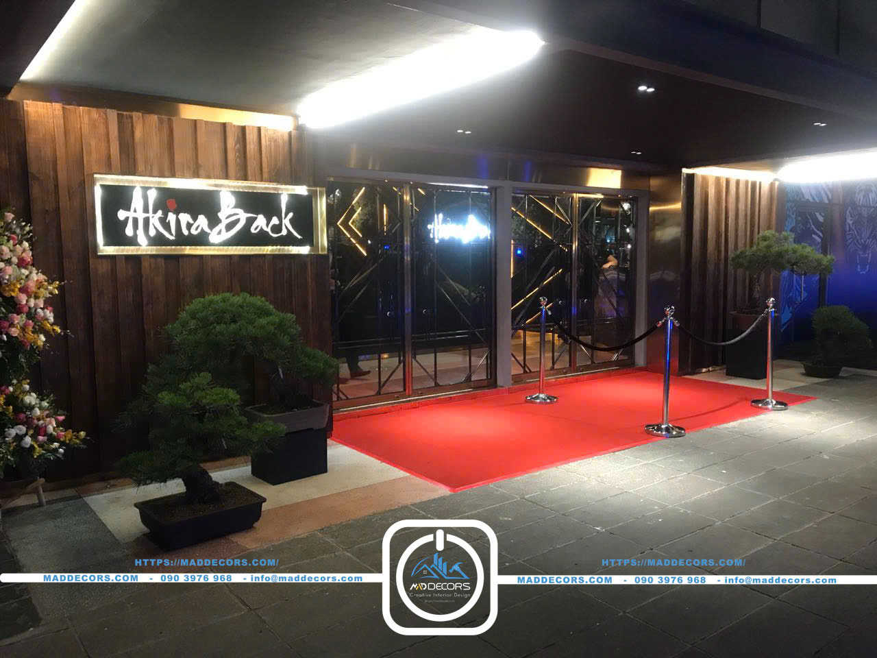 DESIGN AND BUILD Akira back JW MARRIOTT HÀ NỘI