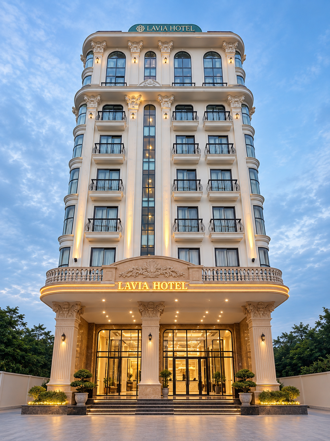 Design & Construction of Lavia Hotel Phnom Penh