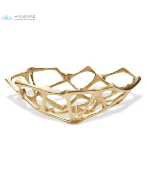 BONE BOWL SMALL BRASS 
