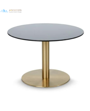 FLASH TABLE CIRCLE BRASS 
